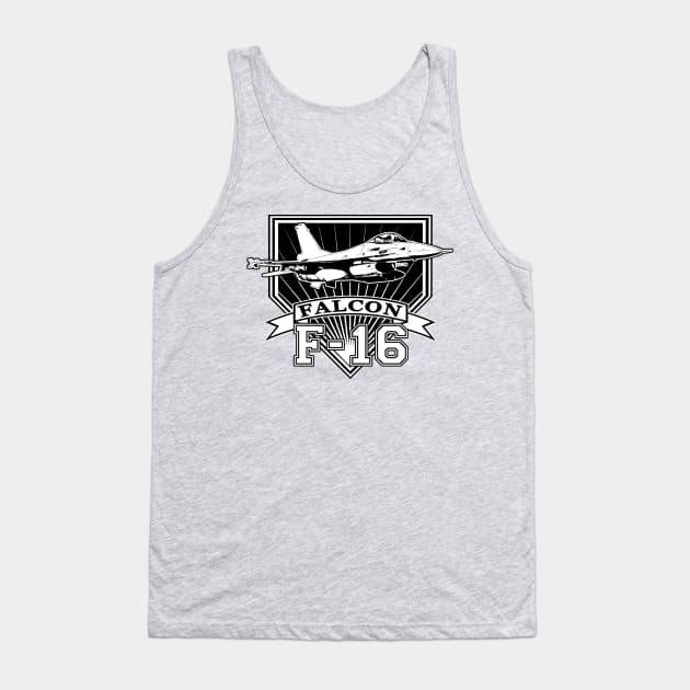 F-16 Falcon Tank Top by CoolCarVideos